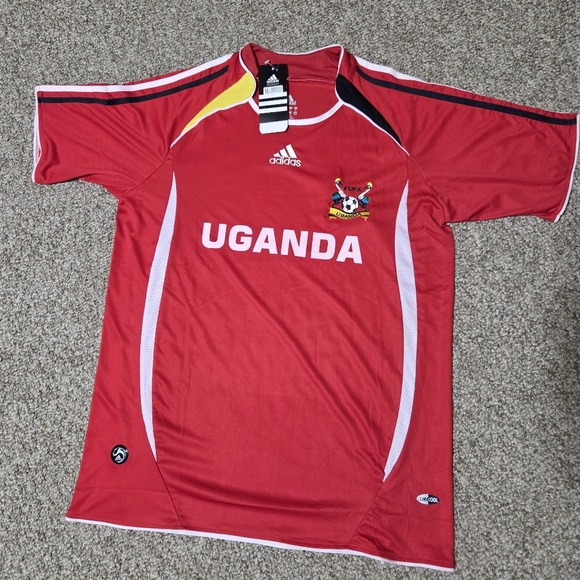 Uganda Cranes Jersey NWT Adidas Climacool Futbol Soccer Youth XL - Picture 12 of 12